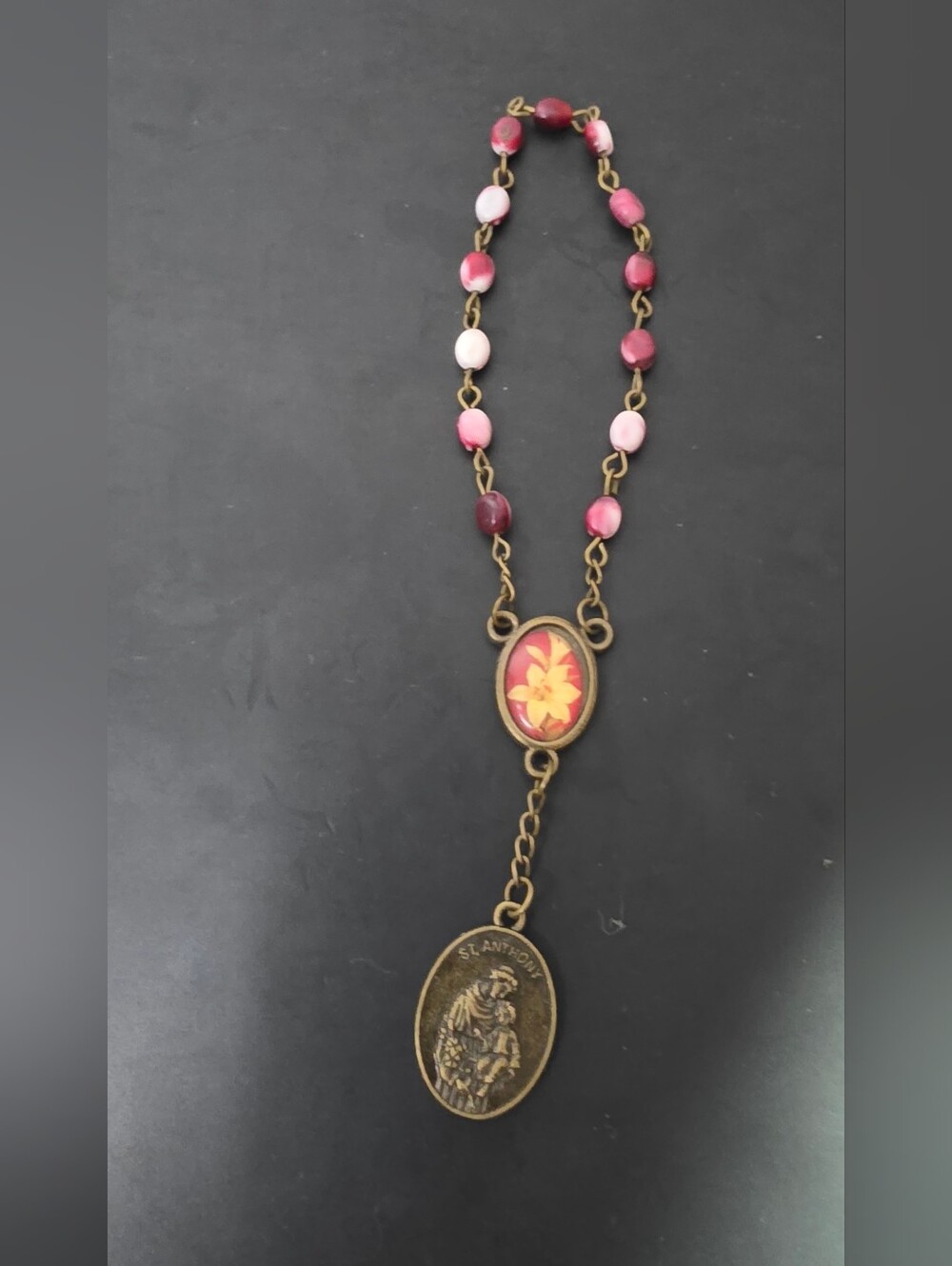 Vintage Devotional Pocket Chaplet Or Mini Rozery - Picture 10 of 12
